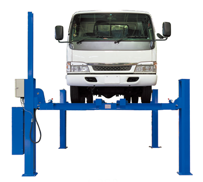 車用リフト イヤサカ 4柱リフト MK-450・MK-500：信頼性と効率のリフト | 工具の